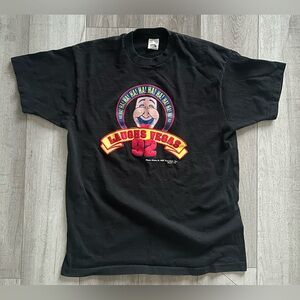 Single Stitch Vintage Laughs Vegas Tee Size XL 1992